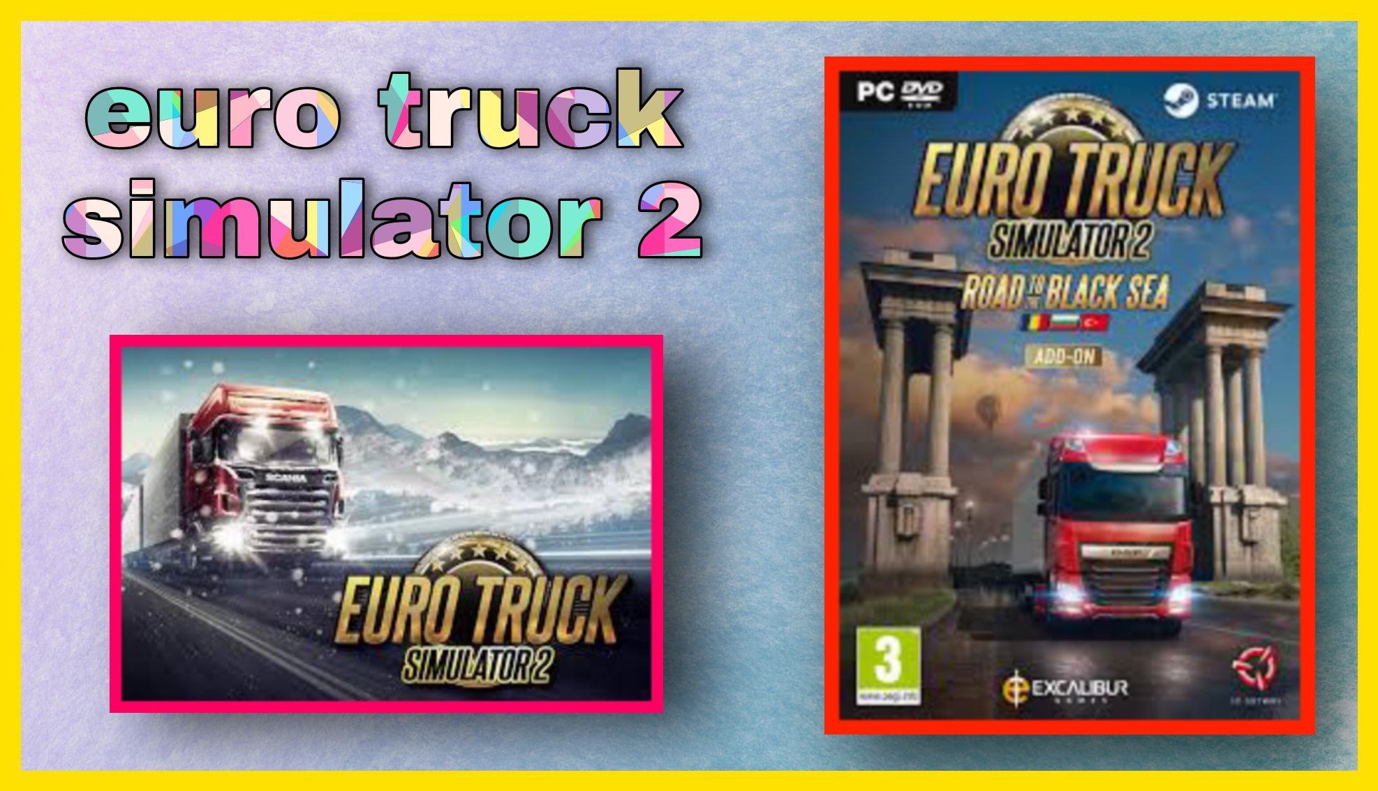 تحميل لعبة Euro Truck Simulator apk للاندرويد و للايفون اخر اصدار 2024 من مديا فاير