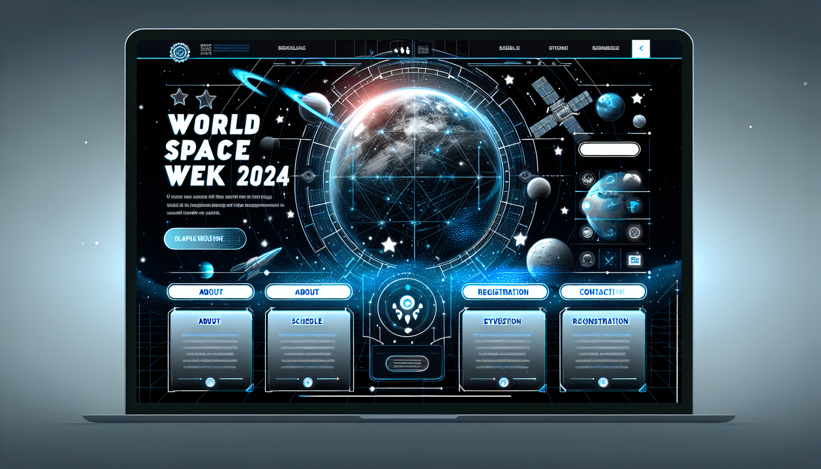 رابط موقع اسبوع الفضاء العالمي الالكتروني World Space Week 2024